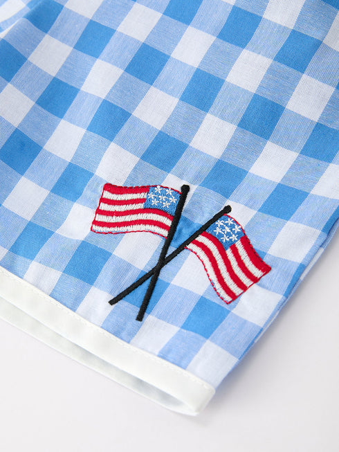 girls-4th-of-july-plaid-outfit-set-flag-embroidery-peter-pan-collar-sophias-style-5