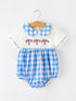 boys-4th-of-july-plaid-romper-embroidery-petals-collar-sophias-styleRomper-1