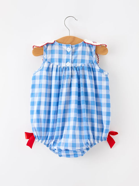 girls-4th-of-july-plaid-romper-bow-embroidery-petals-collar-sophias-style-2