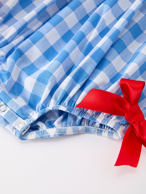 girls-4th-of-july-plaid-romper-bow-embroidery-petals-collar-sophias-style-4