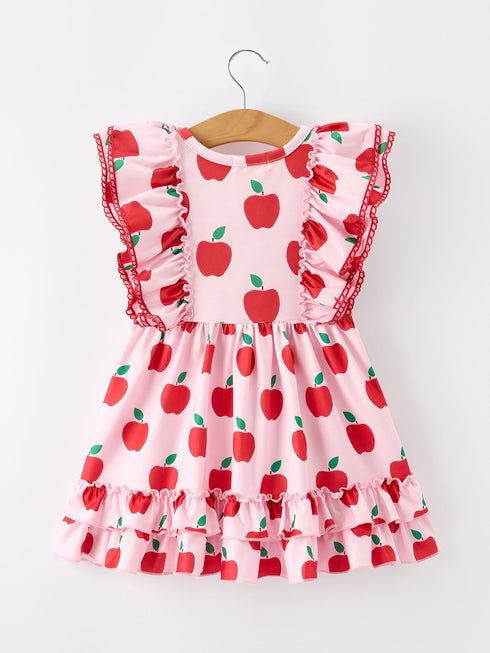 girls-back-to-school-apple-twirl-dress-ruffle-flutter-sleeve-sophias-style-2
