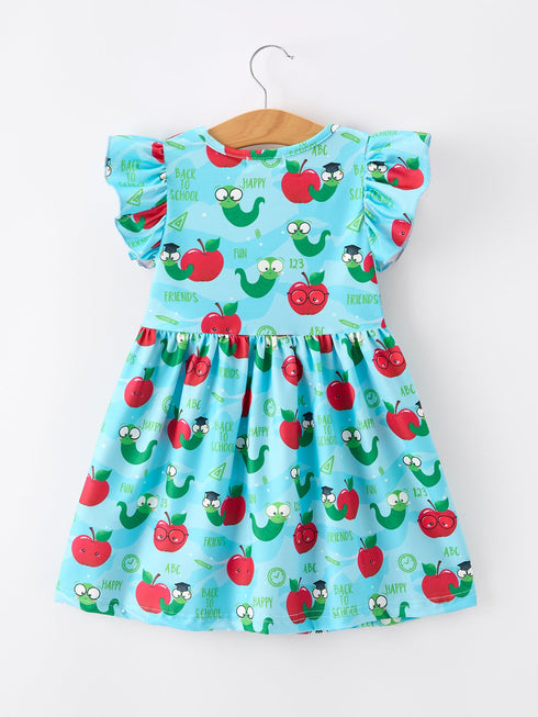 girls-back-to-school-apple-worm-twirl-dress-ruffle-color-block-sophias-style-2