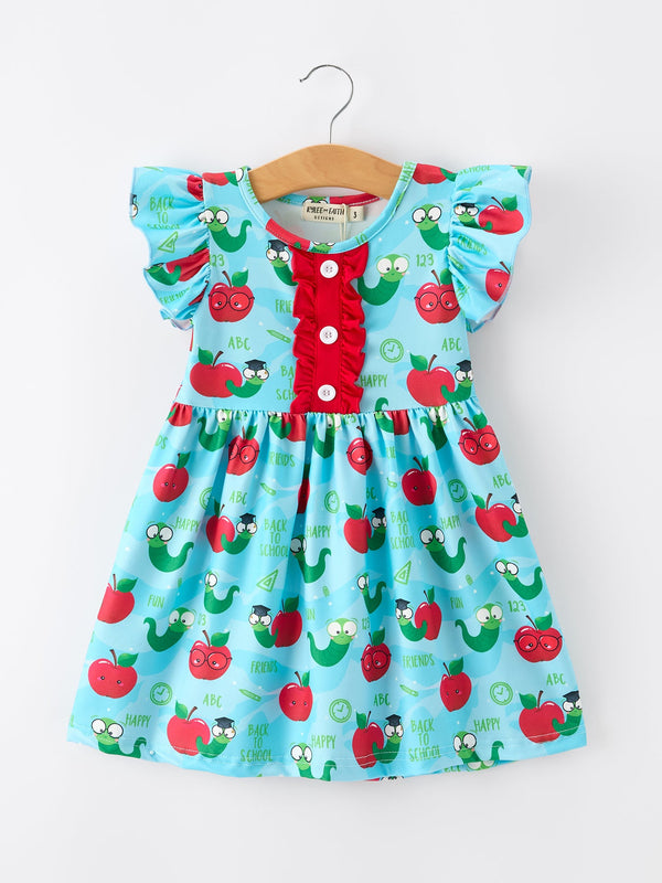 girls-back-to-school-apple-worm-twirl-dress-ruffle-color-block-sophias-styleDress-1