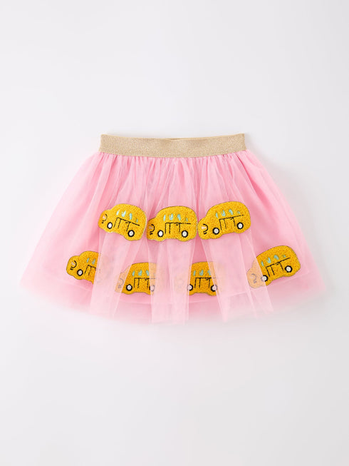 back-to-school-school-bus-girls-skirt-tulle-applique-skirt-sophias-styleDress-1