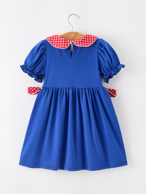 girls-back-to-school-apple-polka-dot-petals-collar-bow-dress-sophias-style-2