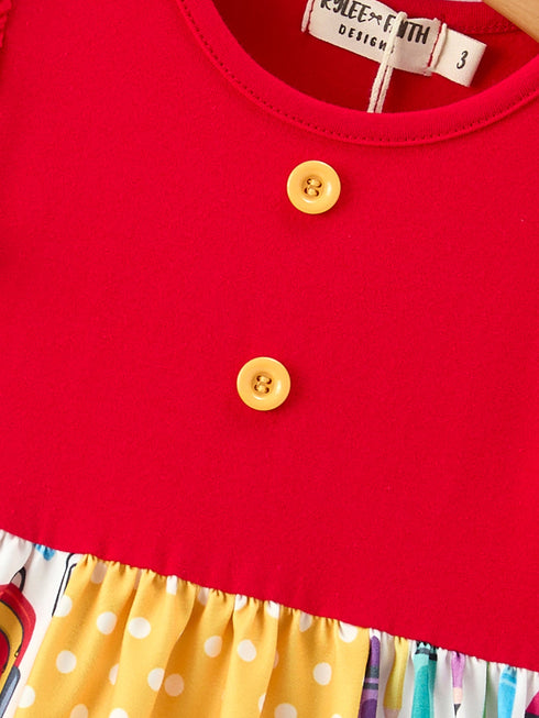 girls-back-to-school-pencil-twirl-dress-ruffle-patchwork-sophias-style-4