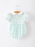 spring-plaid-bow-girls-romper-smocked-petals-collar-puff-sleeve-sophias-style-2