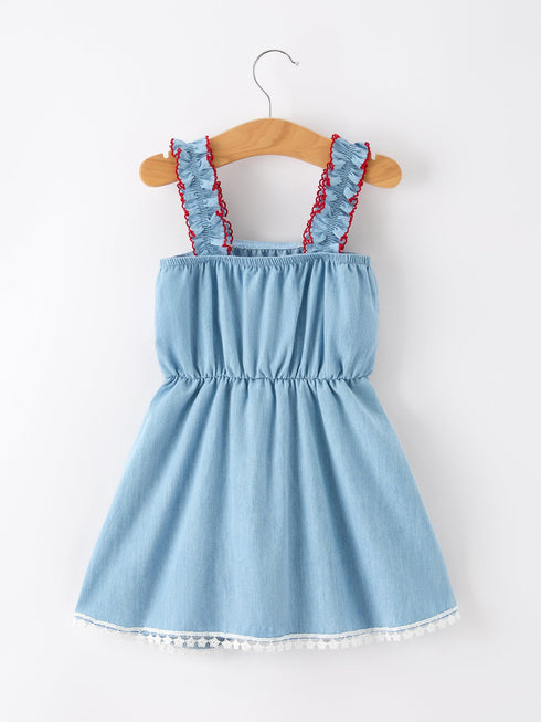4th-of-july-usa-chenille-girls-romper-dress-denim-lace-trim-sophias-style-2