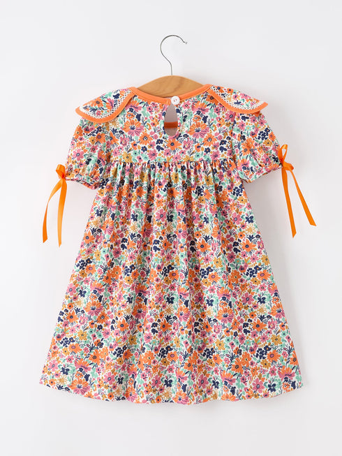 orange-floral-bow-petals-collar-girls-dress-sophias-style-2