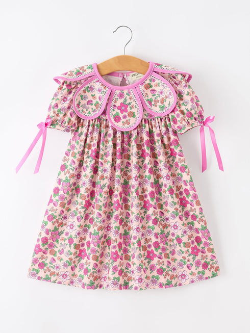 pink-floral-bow-petals-collar-girls-dress-sophias-styleDress-1