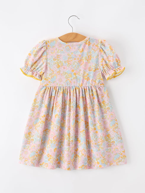 yellow-bow-smocked-floral-girl-dress-sophias-style-2