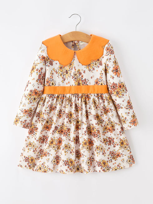 fall-orange-floral-girl-dress-petals-collar-sophias-styleDress-1
