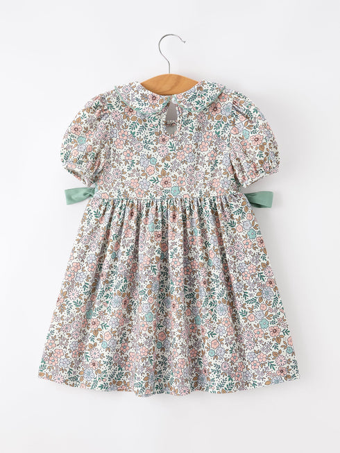 sage-green-bow-floral-smocked-girl-dress-sophias-style-2