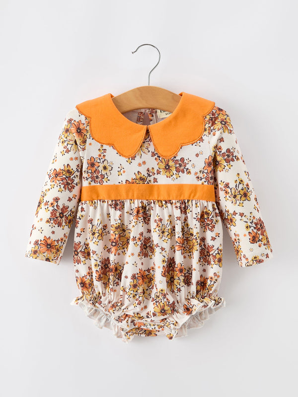 fall-orange-floral-baby-bubble-petals-collar-sophias-styleRomper-1