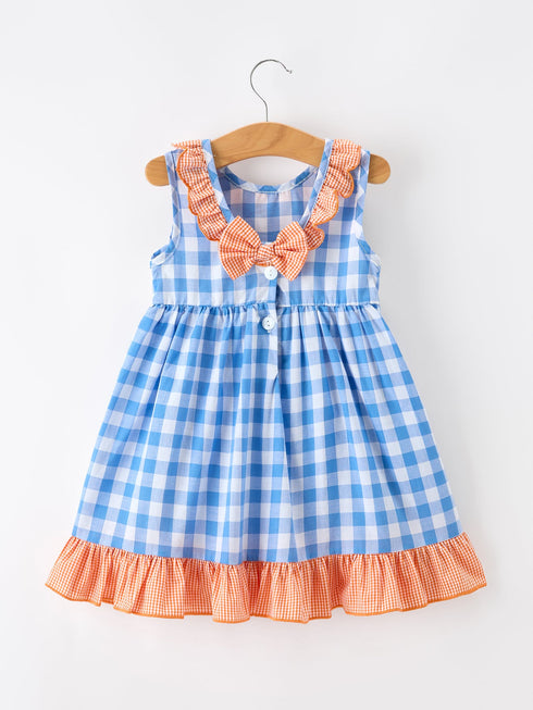 summer-whale-embroidery-girls-dress-plaid-ruffle-collar-sophias-style-2