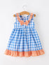summer-whale-embroidery-girls-dress-plaid-ruffle-collar-sophias-style-2