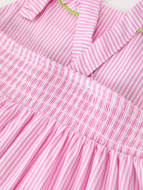 turtle-girls-dress-pink-stripe-ruffle-strap-sophias-style-5