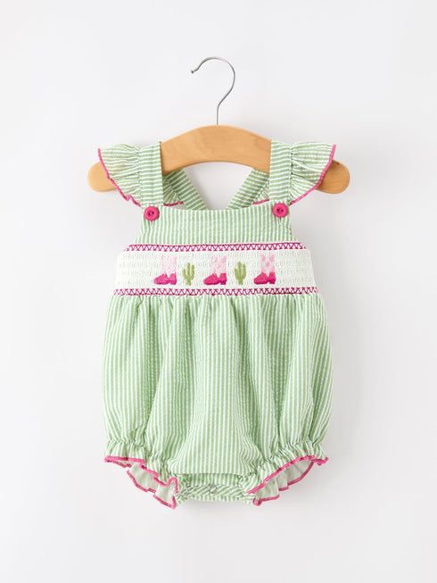 western-boots-cactus-girls-romper-stripe-ruffle-strap-sophias-styleRomper-1