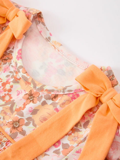 peach-bow-smocked-floral-girl-dress-sophias-style-3