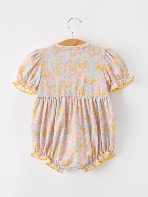 yellow-bow-smocked-floral-baby-bubble-sophias-style-2