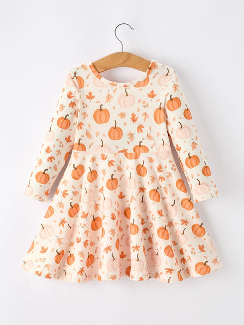 halloween-thanksgiving-pumpkin-girls-dress-long-sleeve-sophias-style-2