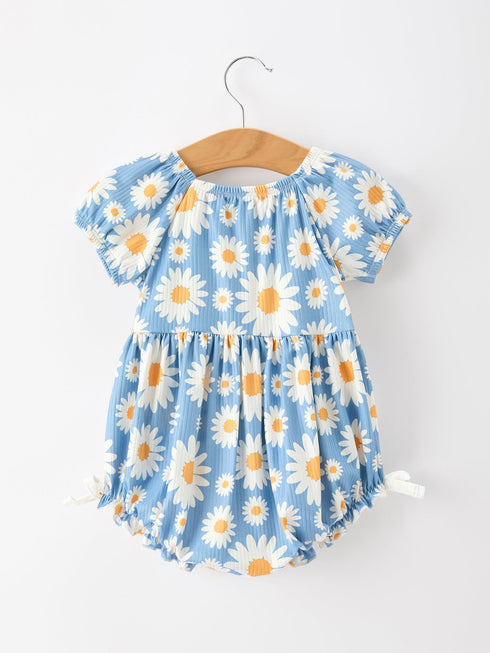 summer-daisy-print-girls-romper-bow-ruffle-sophias-style-2