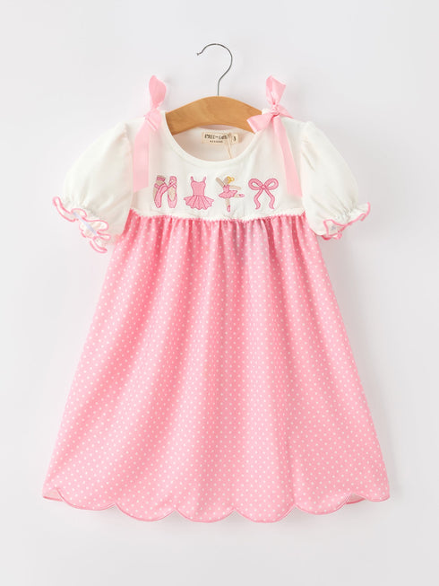 pink-ballet-embroidery-bow-polka-dot-dress-sophias-styleDress-1