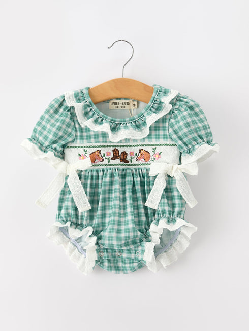 western-plaid-horse-embroidered-girl-bubble-romper-sophias-styleRomper-1