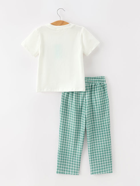 western-plaid-horse-embroidery-boy-pants-set-sophias-style-2