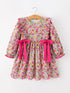 hot-pink-bow-floral-girl-dress-sophias-styleDress-1
