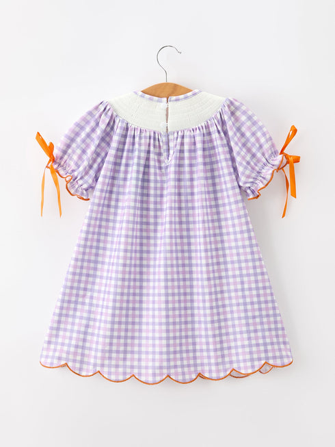 halloween-ghost-plaid-bow-scallop-girls-dress-sophias-style-2