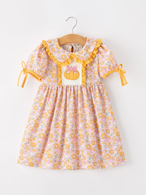 halloween-pumpkin-floral-girls-dress-sophias-styleDress-1