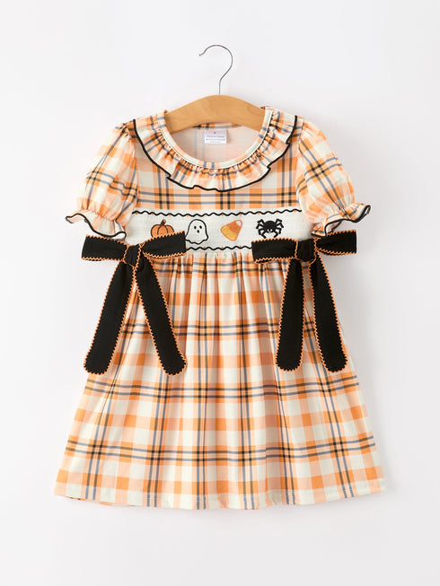 halloween-plaid-smocked-girls-dress-sophias-styleDress-1