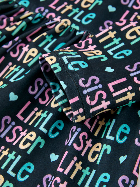 little-sister-rainbow-letter-print-girls-ruffle-hem-dress-sophias-style-4