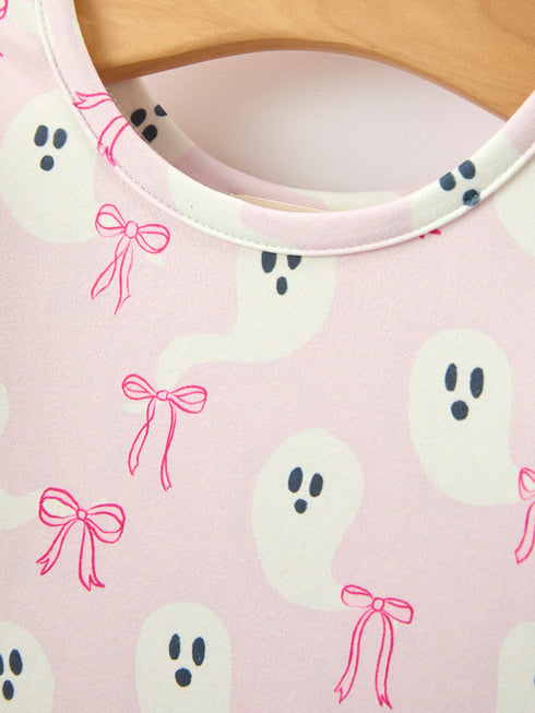 halloween-ghost-bow-print-girls-long-sleeve-twirl-dress-sophias-style-3