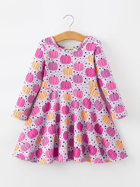 halloween-pumpkin-print-girls-long-sleeve-twirl-dress-sophias-styleDress-1