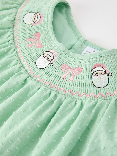 christmas-mint-green-smocked-santa-girls-puff-sleeve-dress-sophias-style-3