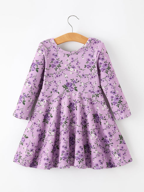 fall-lavender-floral-print-girls-long-sleeve-twirl-dress-sophias-style-9