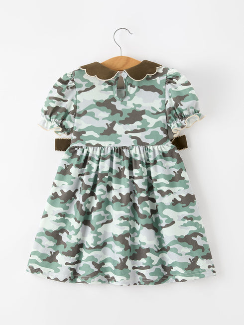 fall-camo-bow-girls-puff-sleeve-twirl-dress-sophias-style-2