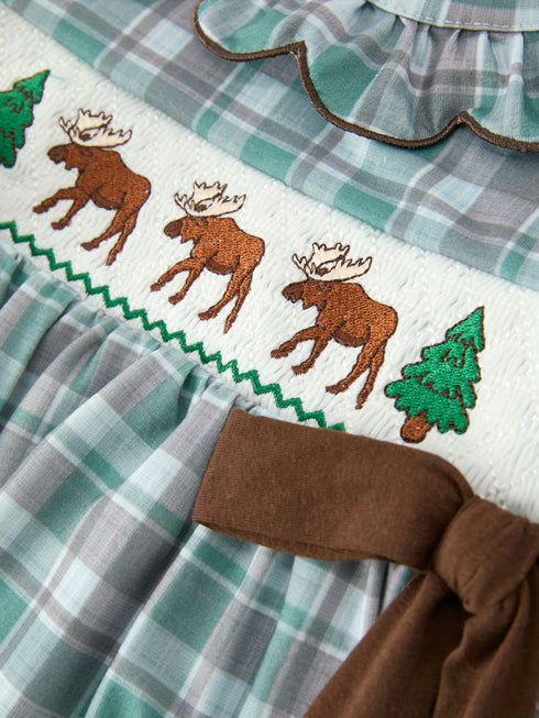 plaid-moose-smocked-girls-puff-sleeve-dress-sophias-style-4