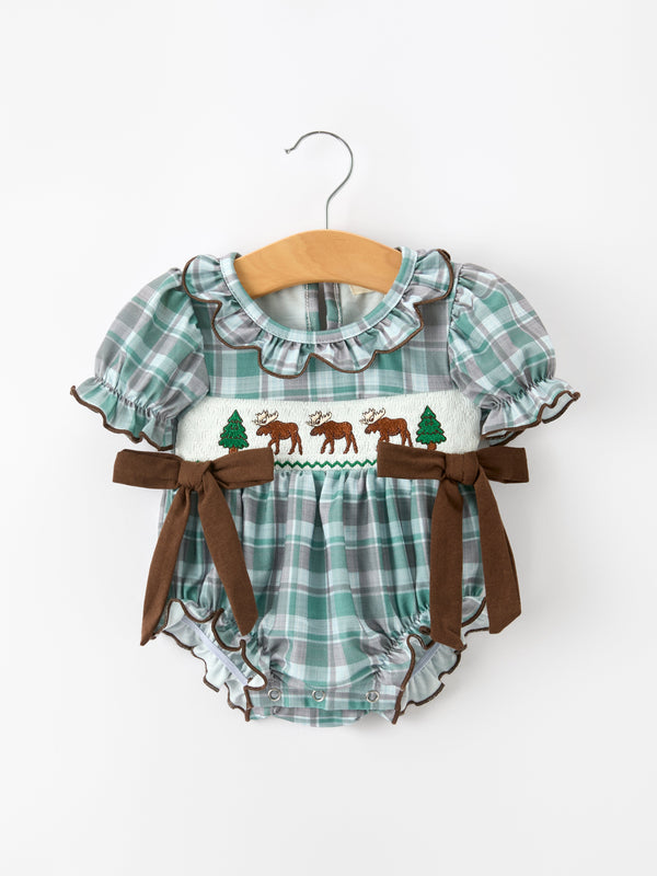 plaid-moose-smocked-baby-girl-bubble-romper-sophias-styleRomper-1