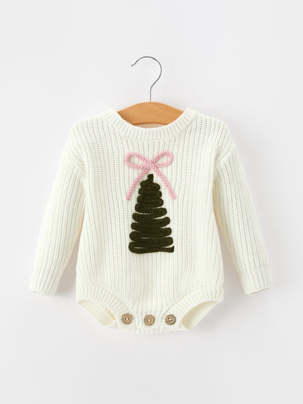 winter-christmas-tree-girls-knit-romper-bow-long-sleeve-sophias-styleTop-1