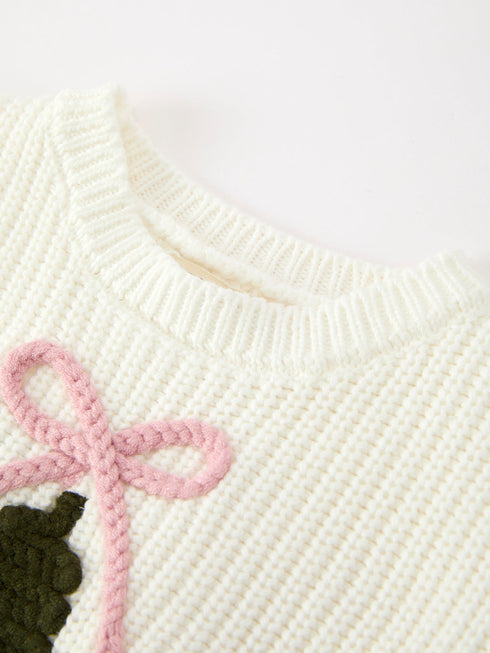 winter-christmas-tree-girls-knit-romper-bow-long-sleeve-sophias-style-3