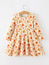 fall-pumpkin-floral-girls-twirl-dress-long-sleeve-sophias-style-2