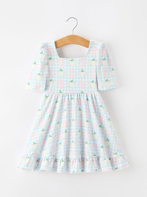 fall-pumpkin-bow-plaid-girls-ruffle-hem-dress-sophias-styleDress-1
