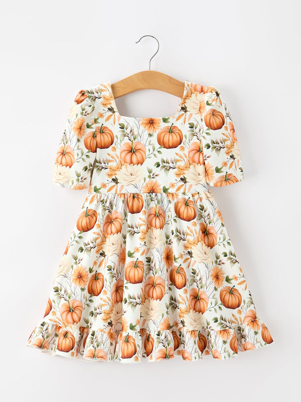fall-pumpkin-floral-girls-ruffle-hem-dress-sophias-styleDress-1