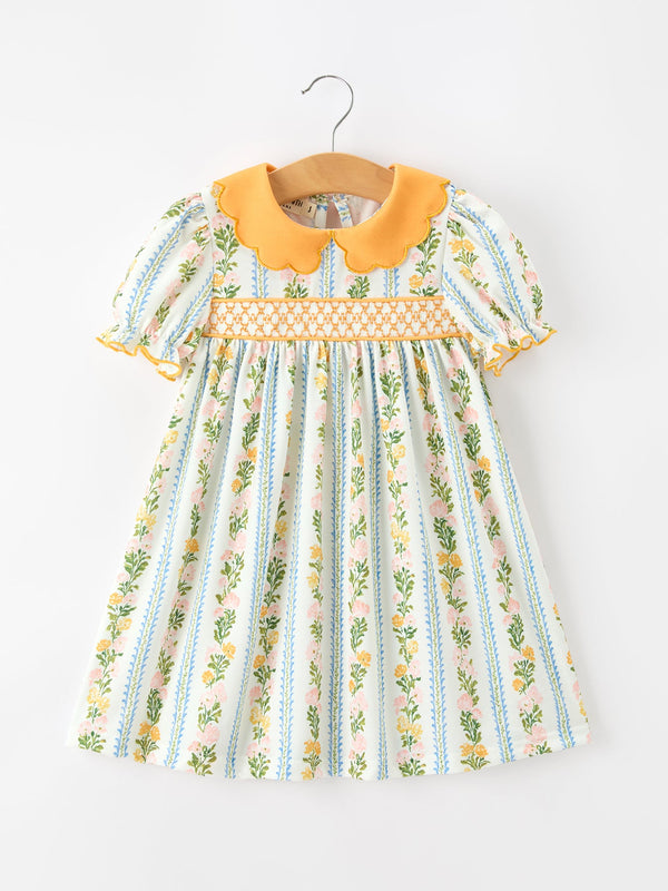 fall-smocked-floral-stripe-baby-girl-dress-with-scallop-collar-sophias-styleDress-1