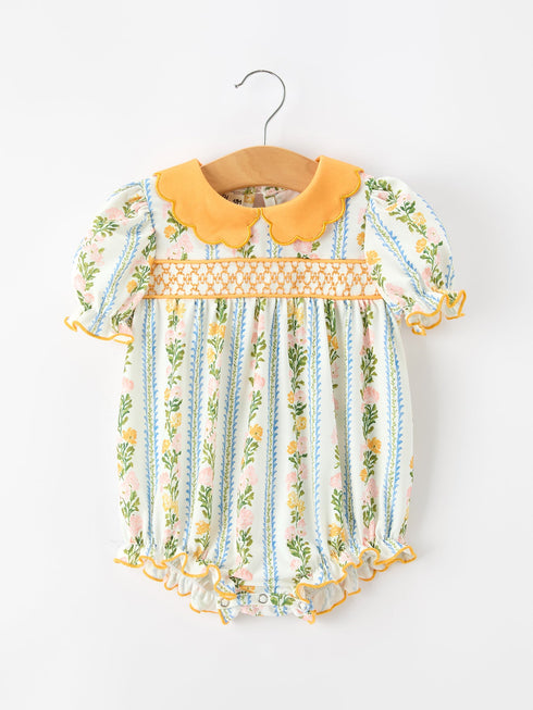 fall-smocked-floral-stripe-baby-girl-romper-with-scallop-collar-sophias-styleRomper-1