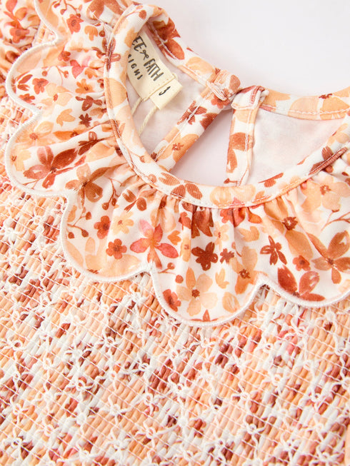 fall-rust-floral-baby-girls-dress-smocked-petal-collar-sophias-style-3