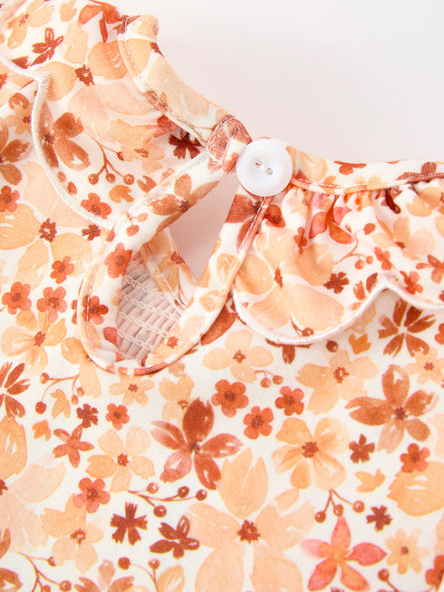 fall-rust-floral-baby-girls-dress-smocked-petal-collar-sophias-style-4